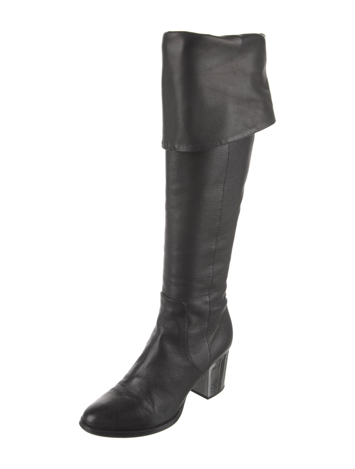 Jimmy Choo Leather Riding Boots