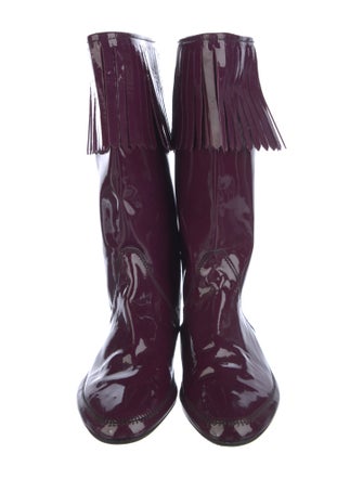 Jimmy Choo Patent Leather Boots