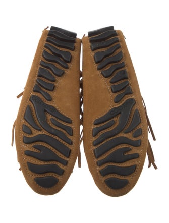 Jimmy Choo Suede Studded Accents Lace-Up Boots