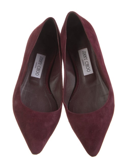 Jimmy Choo Suede Flats
