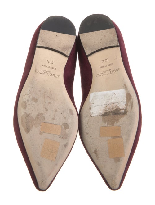 Jimmy Choo Suede Flats
