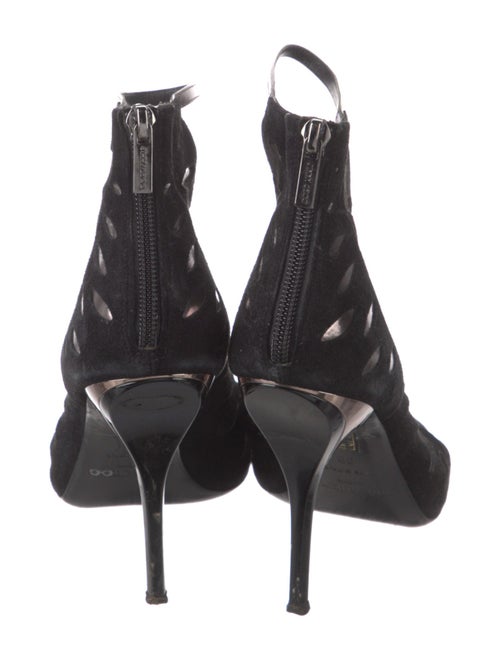 Jimmy Choo Suede Lasercut Accents Pumps