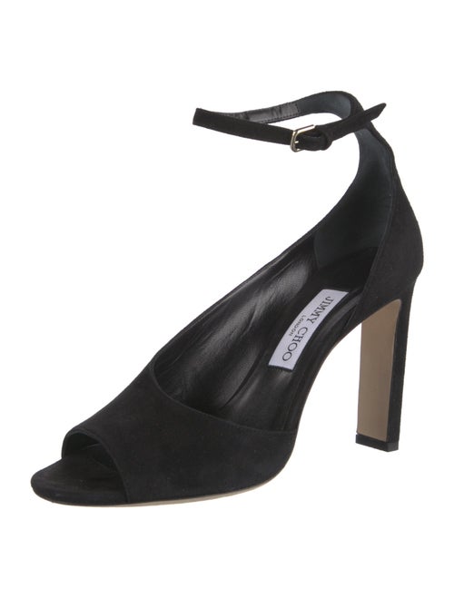 Jimmy Choo Suede D'Orsay Pumps