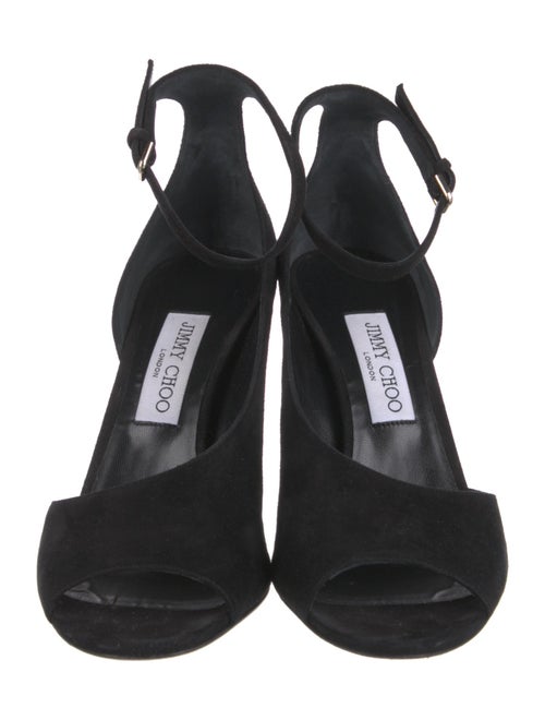 Jimmy Choo Suede D'Orsay Pumps