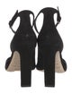 Jimmy Choo Suede D'Orsay Pumps