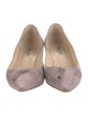 Jimmy Choo Suede Tassel Accents Pumps