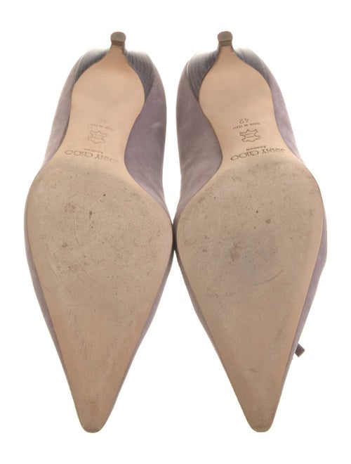 Jimmy Choo Suede Tassel Accents Pumps