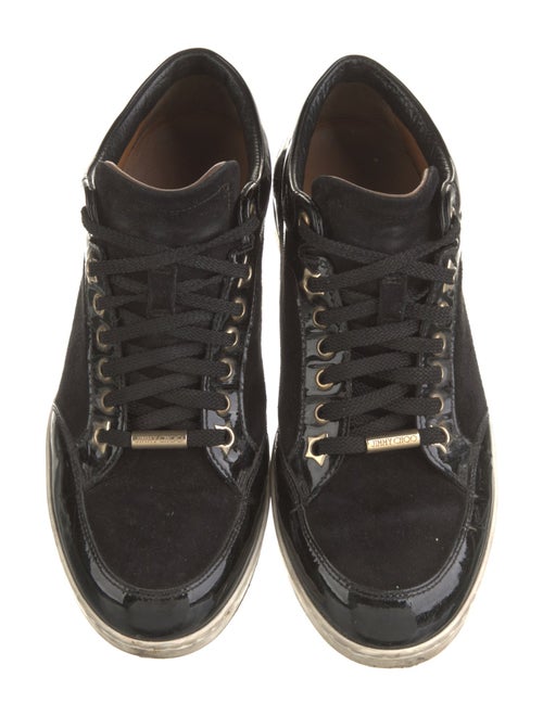 Jimmy Choo Suede Printed Sneakers