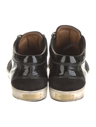 Jimmy Choo Suede Printed Sneakers