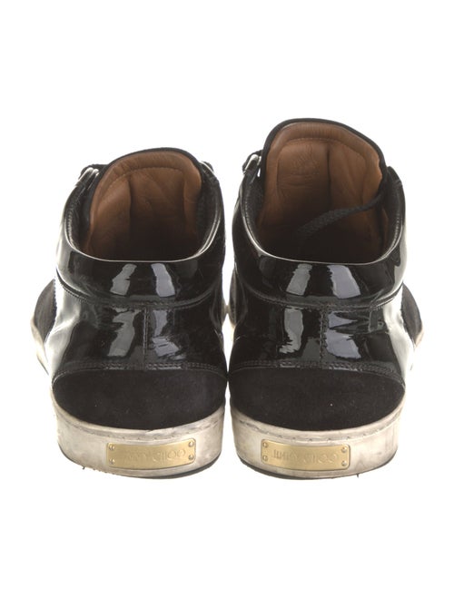 Jimmy Choo Suede Printed Sneakers