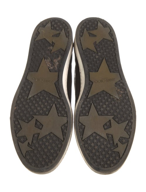 Jimmy Choo Suede Printed Sneakers