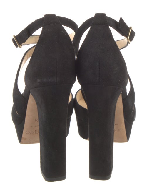 Jimmy Choo Suede D'Orsay Pumps