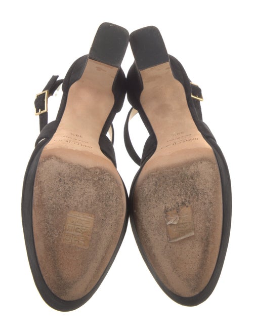 Jimmy Choo Suede D'Orsay Pumps