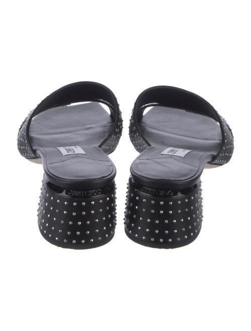 Jimmy Choo Leather Slides