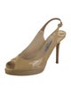 Jimmy Choo Patent Leather Slingback Sandals