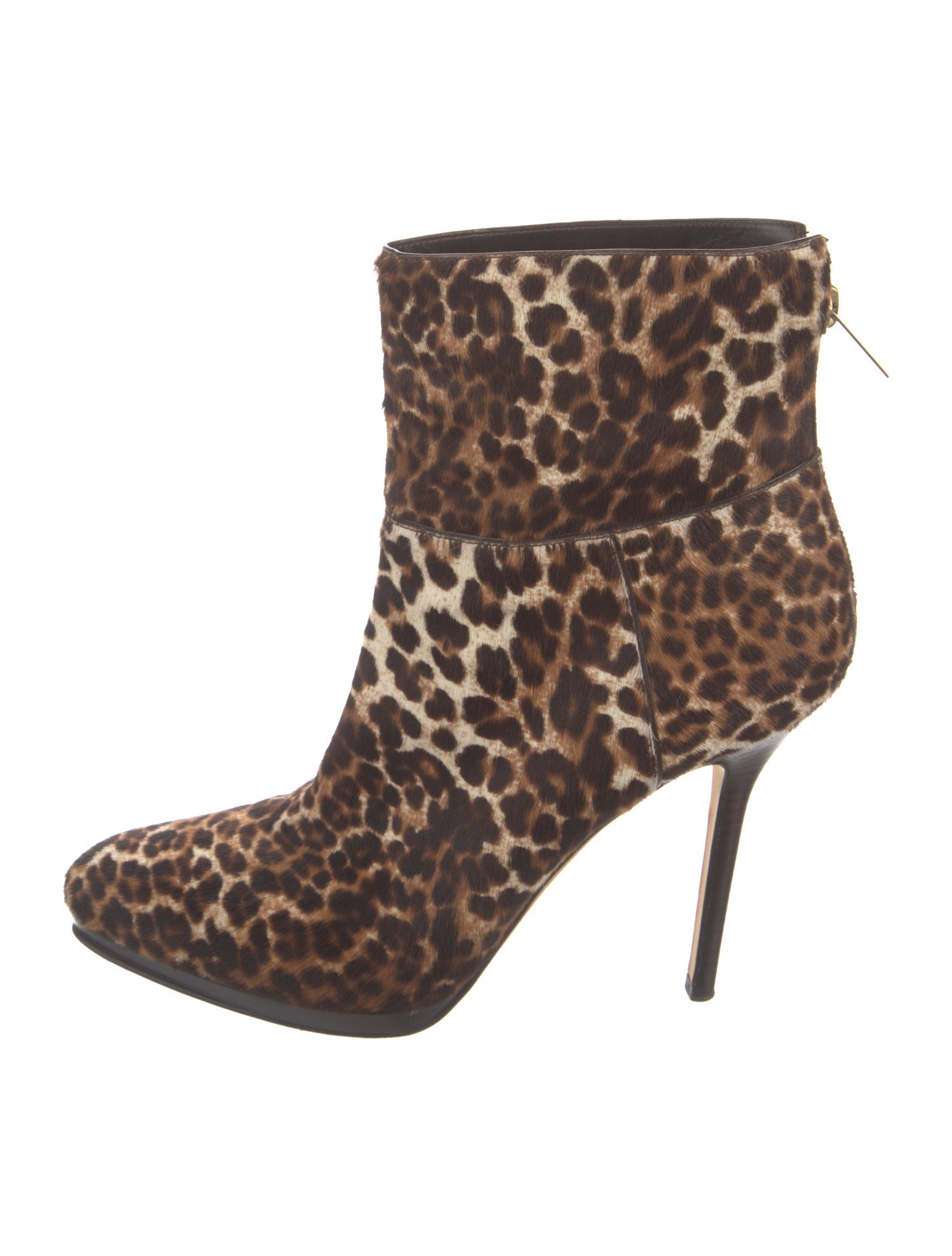 Jimmy Choo Ponyhair Animal Print Boots