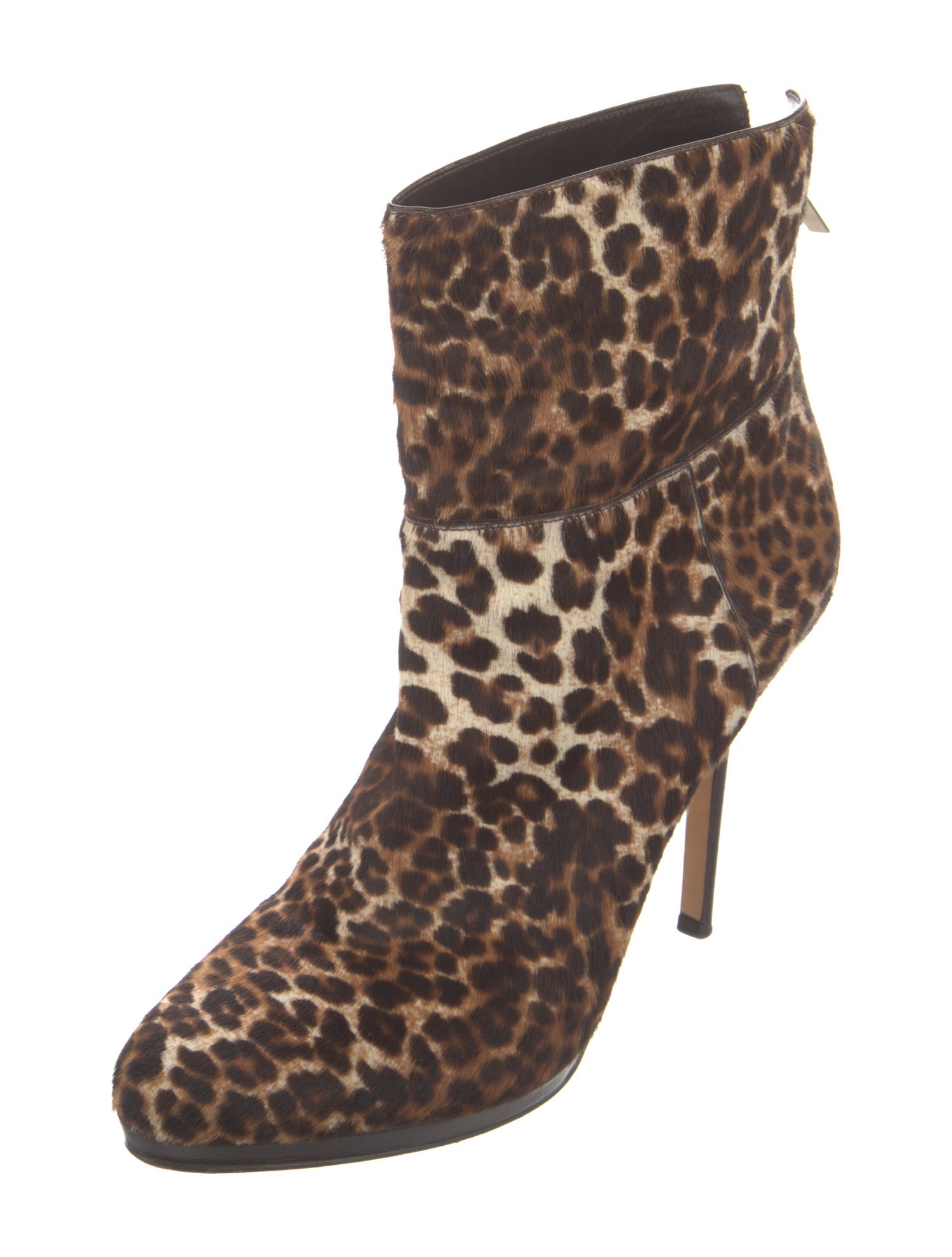 Jimmy Choo Ponyhair Animal Print Boots