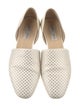 Jimmy Choo Leather Studded Accents D'Orsay Flats