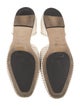 Jimmy Choo Leather Studded Accents D'Orsay Flats