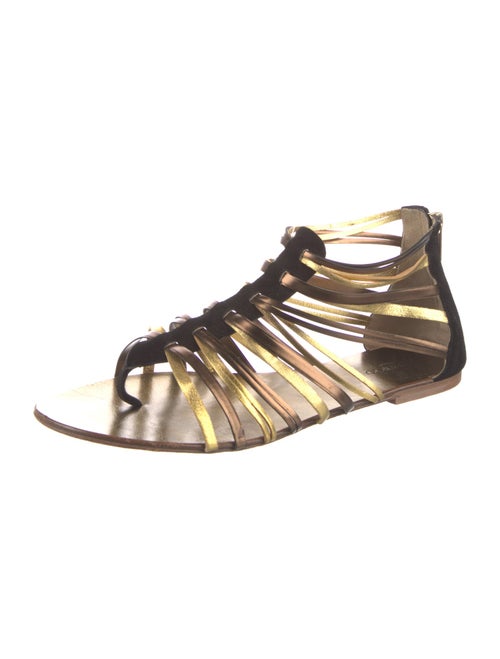 Jimmy Choo Suede Gladiator Sandals