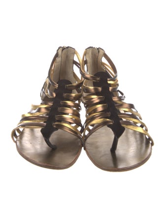 Jimmy Choo Suede Gladiator Sandals