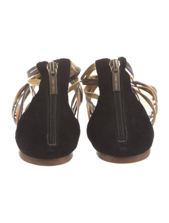 Jimmy Choo Suede Gladiator Sandals