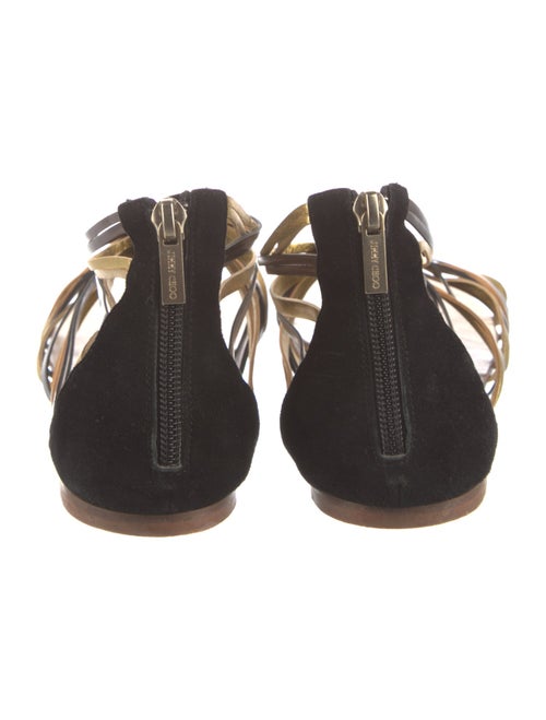 Jimmy Choo Suede Gladiator Sandals