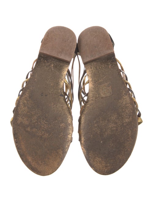 Jimmy Choo Suede Gladiator Sandals