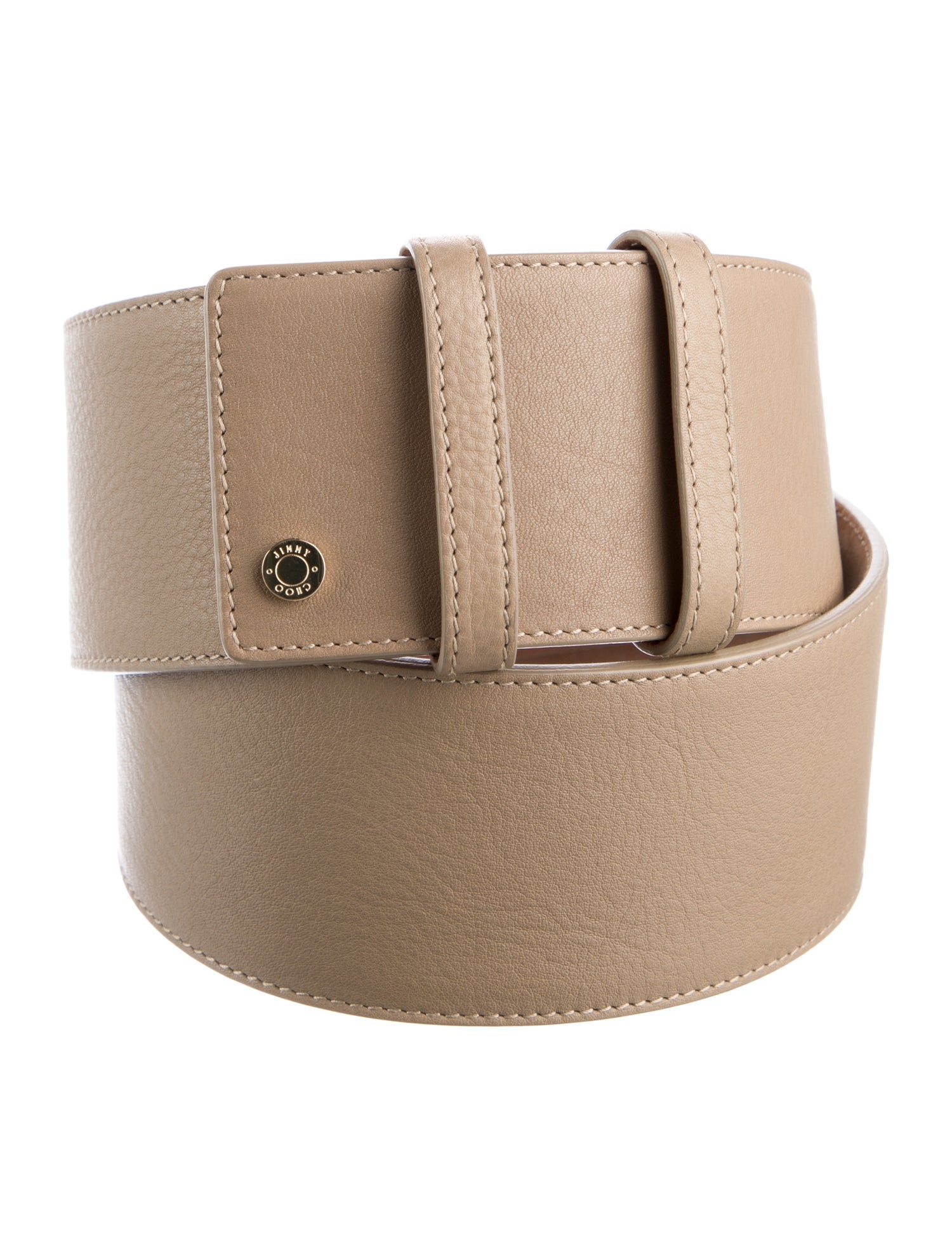 Jimmy Choo Skinny Leather Belt
