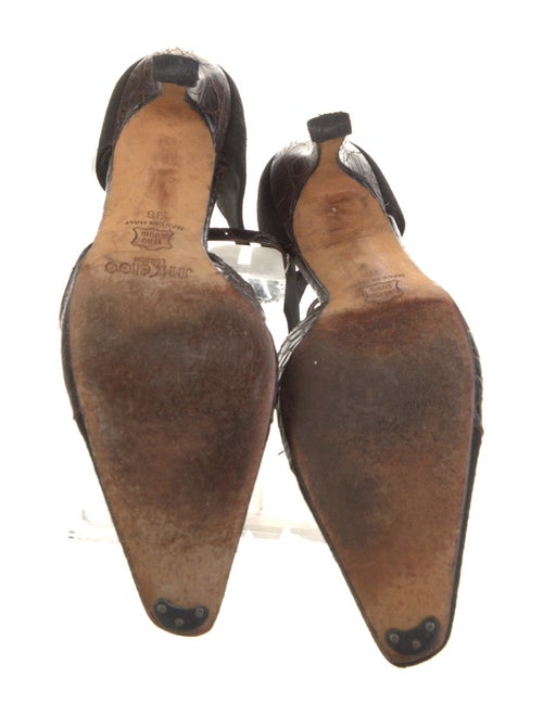 Jimmy Choo Cutout Accent D'Orsay Pumps