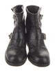 Jimmy Choo Leather Moto Boots