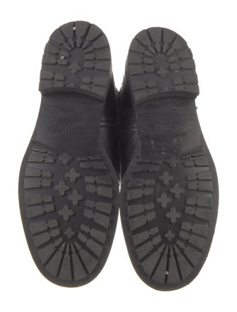 Jimmy Choo Leather Moto Boots