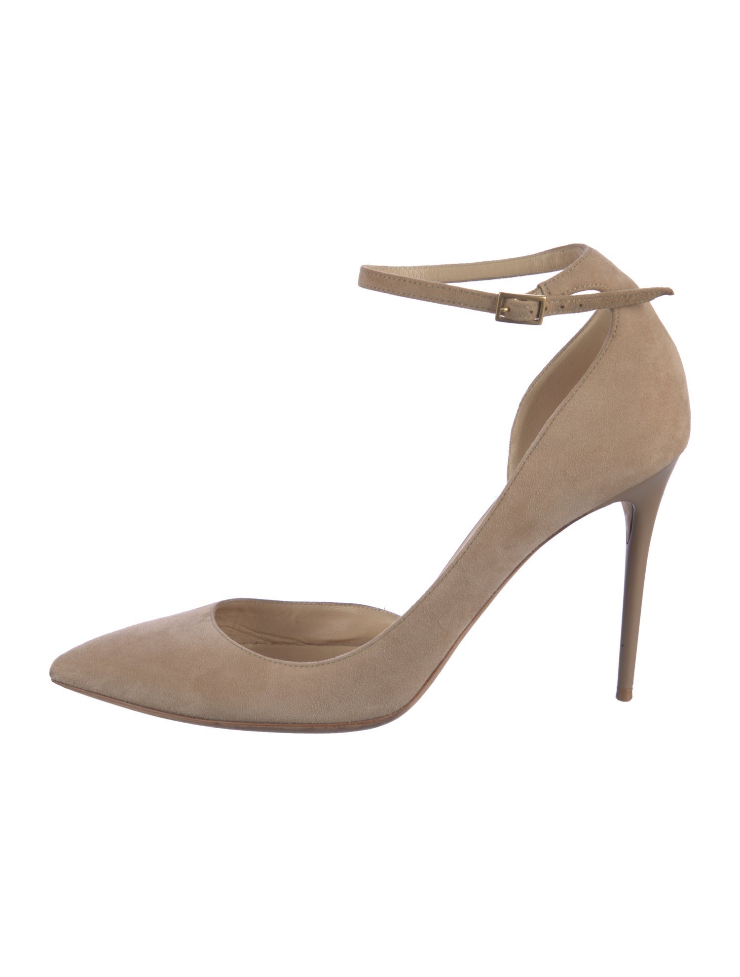 Jimmy Choo Suede D'Orsay Pumps