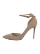 Jimmy Choo Suede D'Orsay Pumps