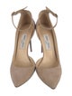 Jimmy Choo Suede D'Orsay Pumps