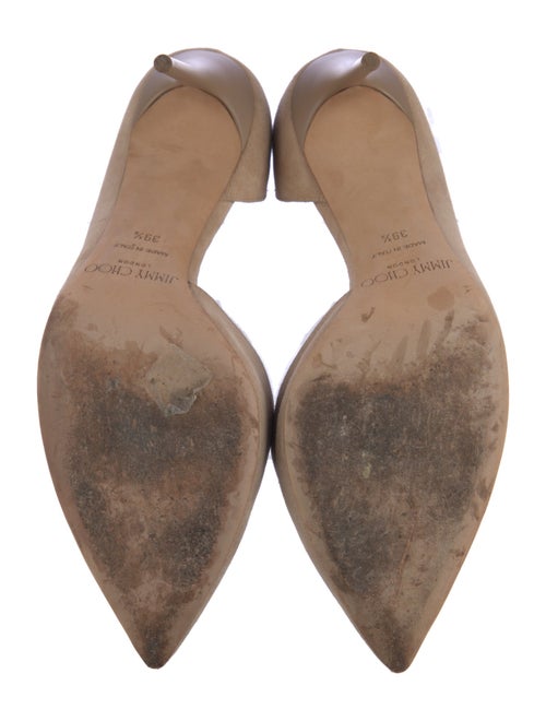 Jimmy Choo Suede D'Orsay Pumps