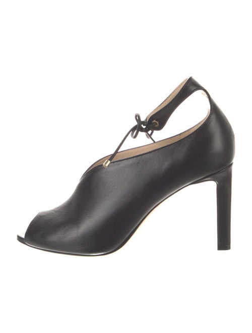 Jimmy Choo Leather T-Strap Pumps