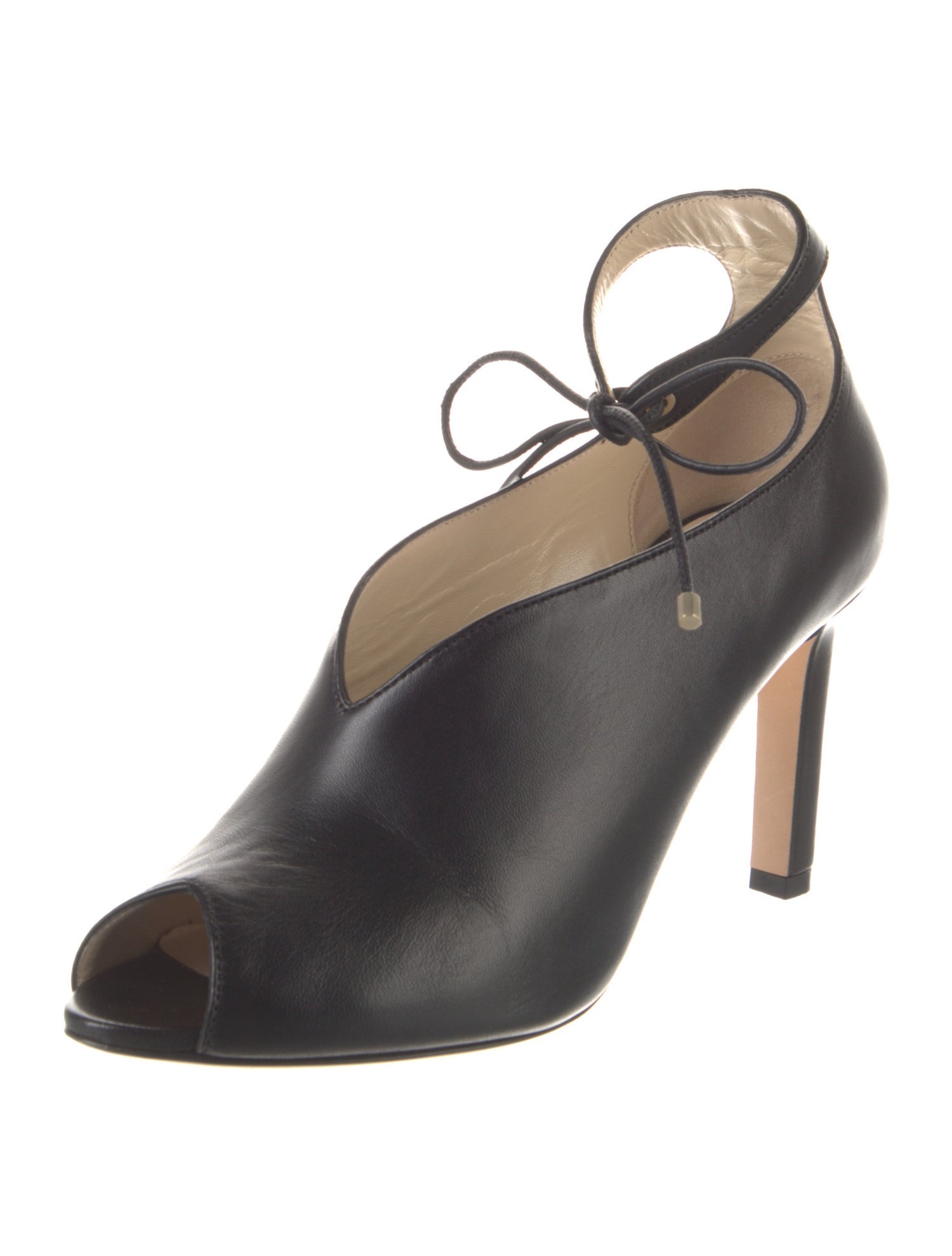 Jimmy Choo Leather T-Strap Pumps