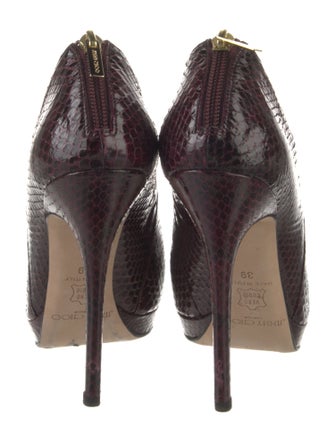 Jimmy Choo Snakeskin Pumps
