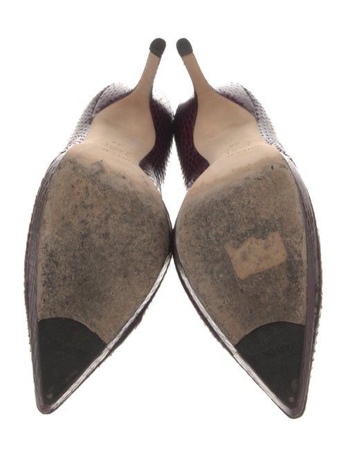 Jimmy Choo Snakeskin Pumps