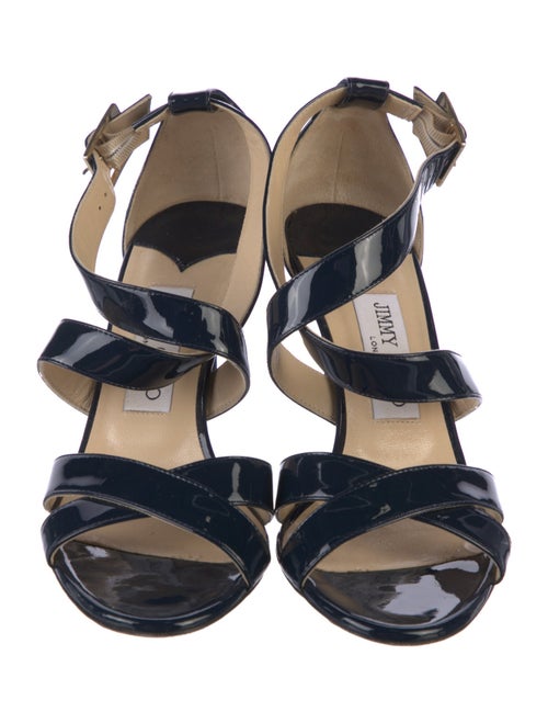 Jimmy Choo Patent Leather Sandals