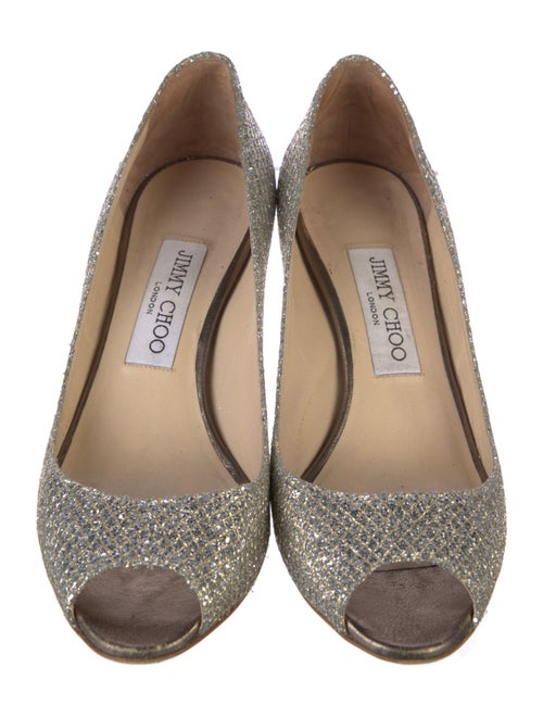 Jimmy Choo Glitter Pumps