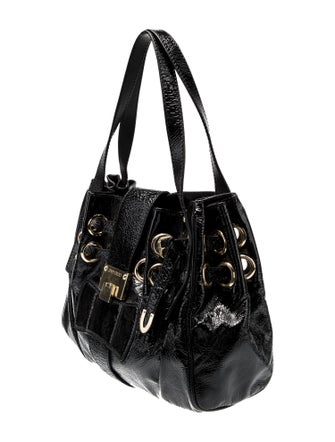 Jimmy Choo Patent Leather Shoulder Bag