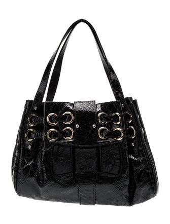 Jimmy Choo Patent Leather Shoulder Bag