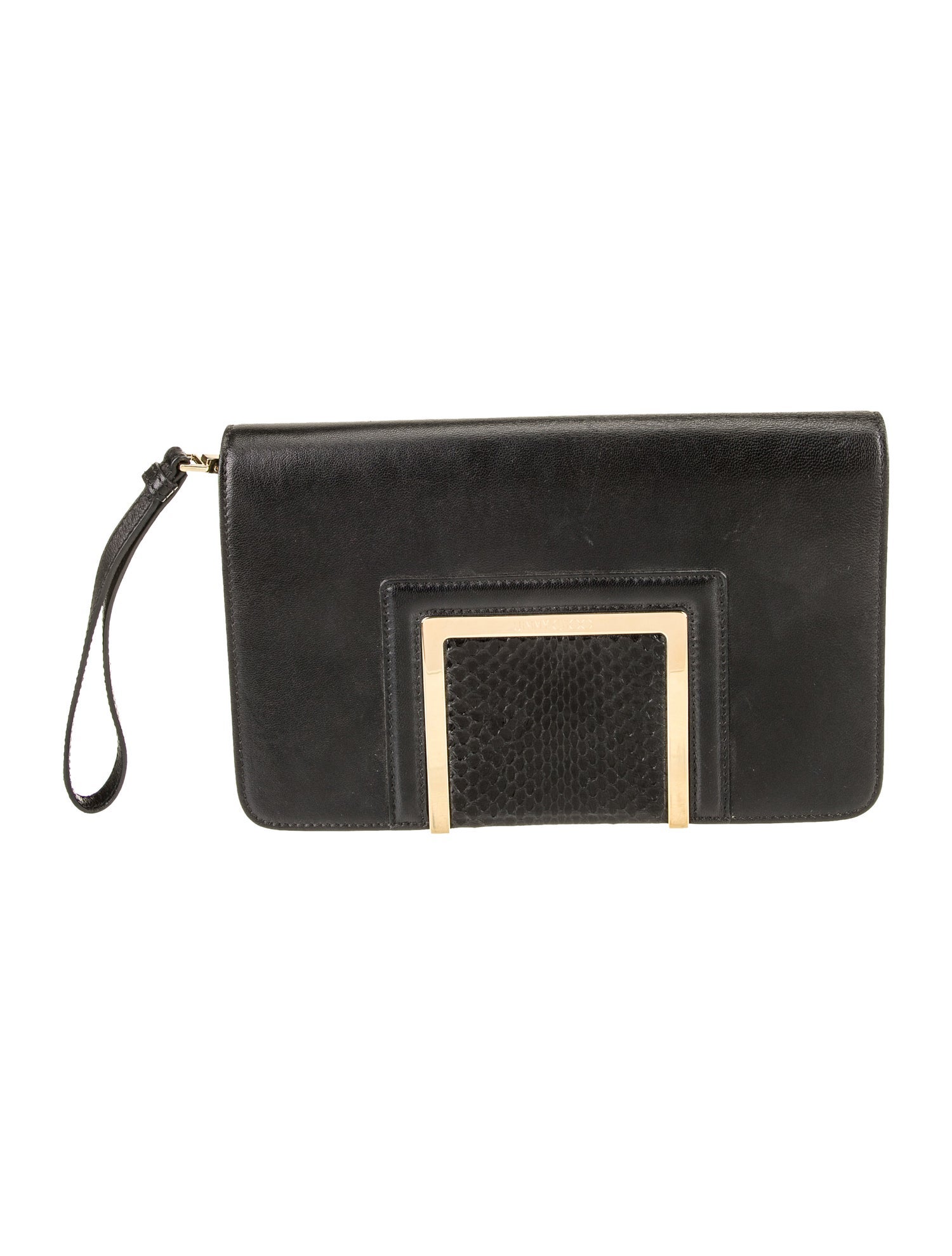 Jimmy Choo Leather Clutch