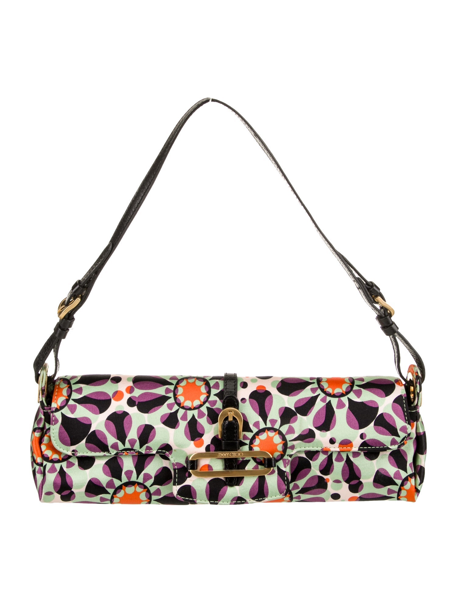 Jimmy Choo Satin Shoulder Bag