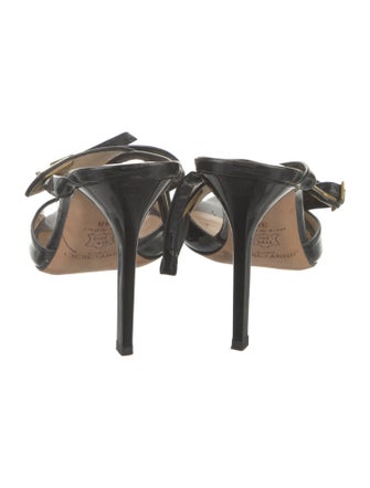 Jimmy Choo Patent Leather Slides