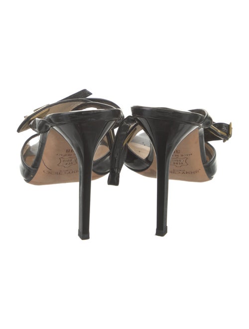 Jimmy Choo Patent Leather Slides