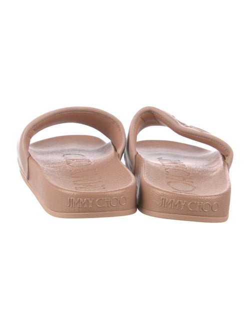 Jimmy Choo Leather Slides