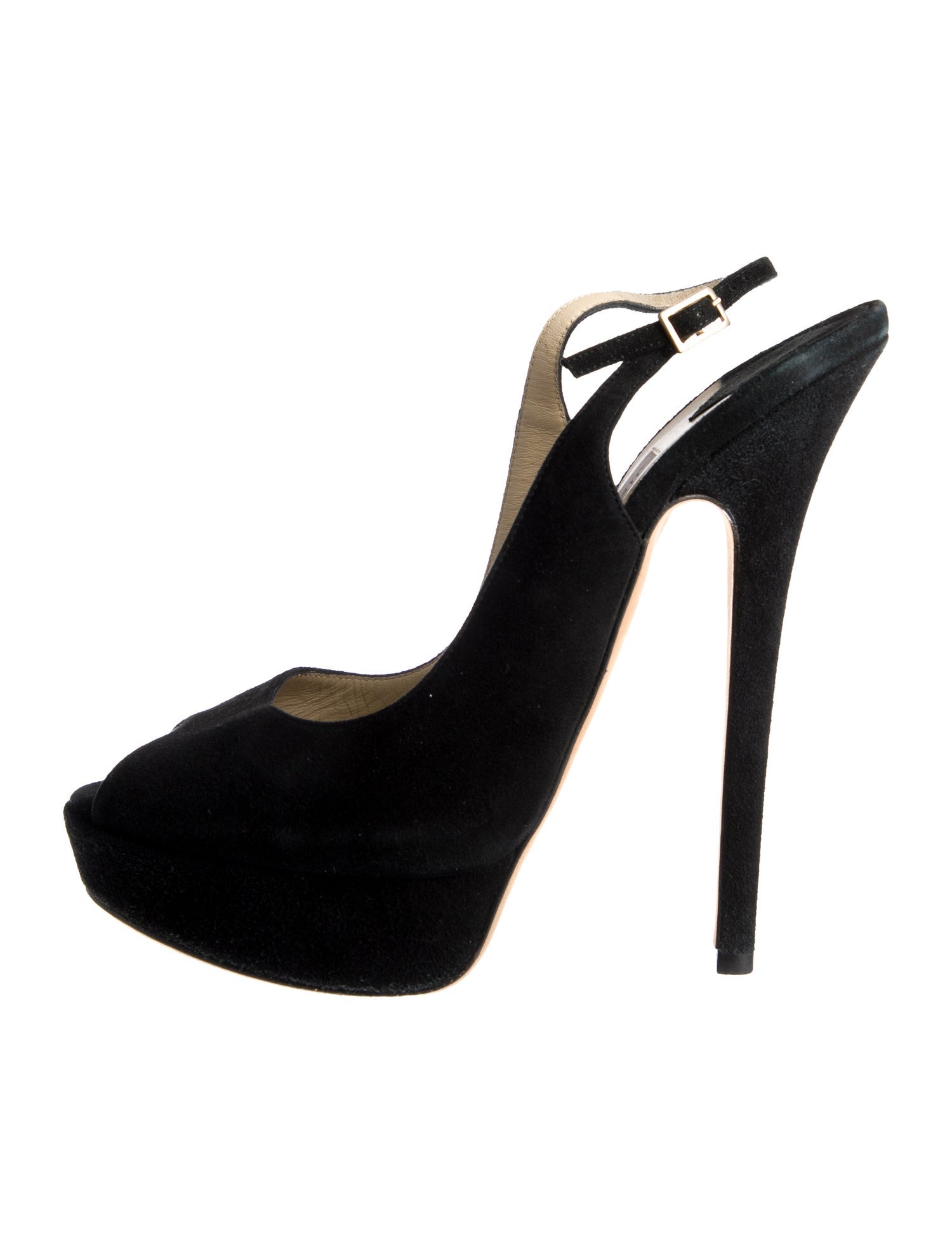 Jimmy Choo Suede Slingback Sandals